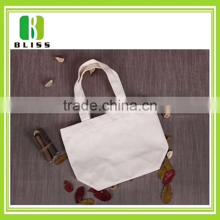 Promotion Fashion custom fabric shopping organic cotton bag