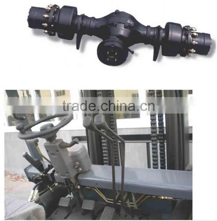 China suppliers High quality FD35 Diesel Forklift with side shift and clamp/ with 3-stage Mast