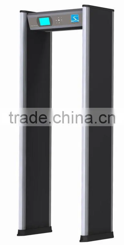 Model Door frame metal detector for railway station 6-18 zones XLD-B(LED)
