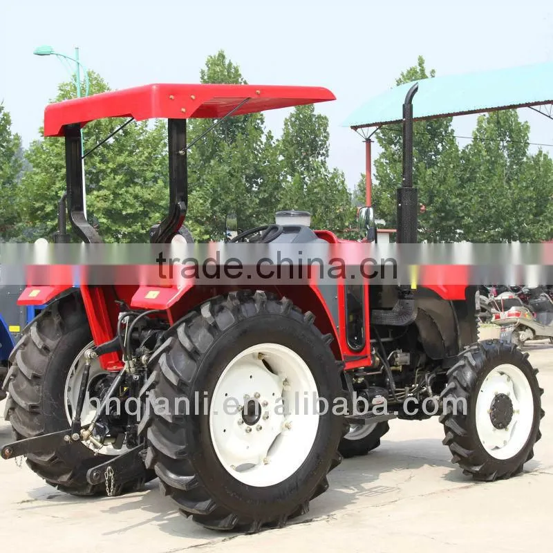 four wheel tractor with tractor trailer