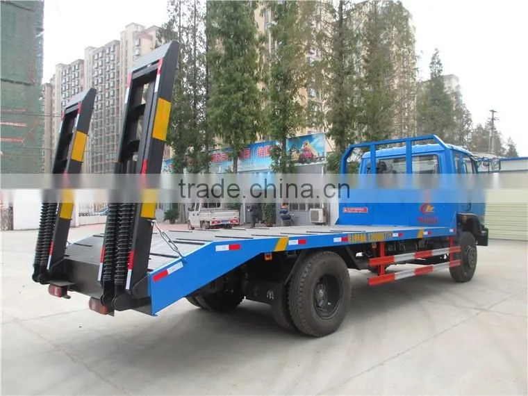 dongfeng 1-10T price of flatbed tow truck