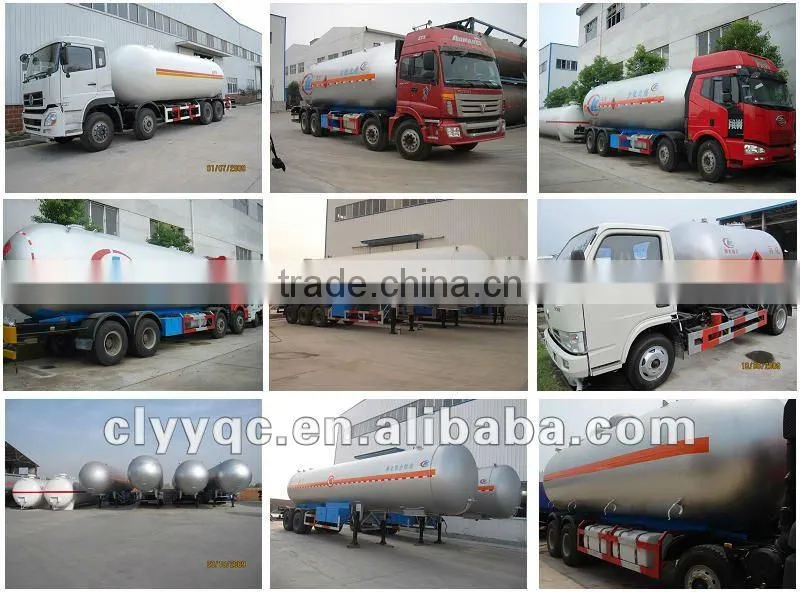56m3 3axle LPG semi trailer