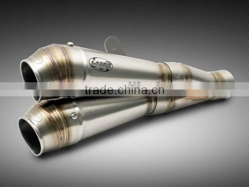 For BMW S1000RR 2010- Motorcycle Exhaust Pipe LASER "X-treme" slip-on mufflerset "GP-style" D70