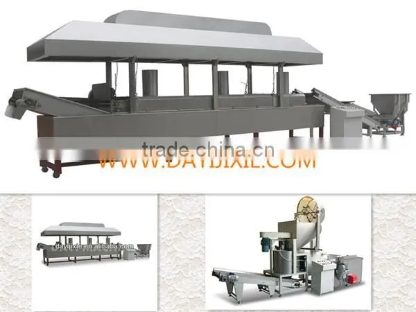 Automatic stainless steel high quality fryer Continuous Frying Machine-- Jinan DaYi Extrusion Machinery