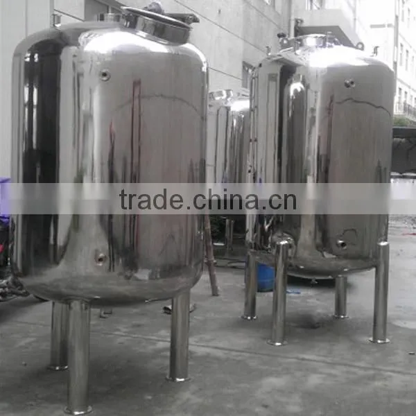 Sanitary stainless steel oil tanks