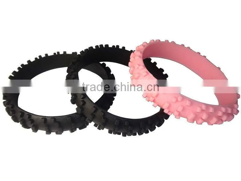 Flexible star bracelets wholesale silicone rubber bracelets with charms all kinds of bracelet