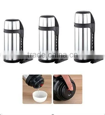 1000ml travel Vacuum thermos bottle 201 stainless steel travel bottle Vacuum flask