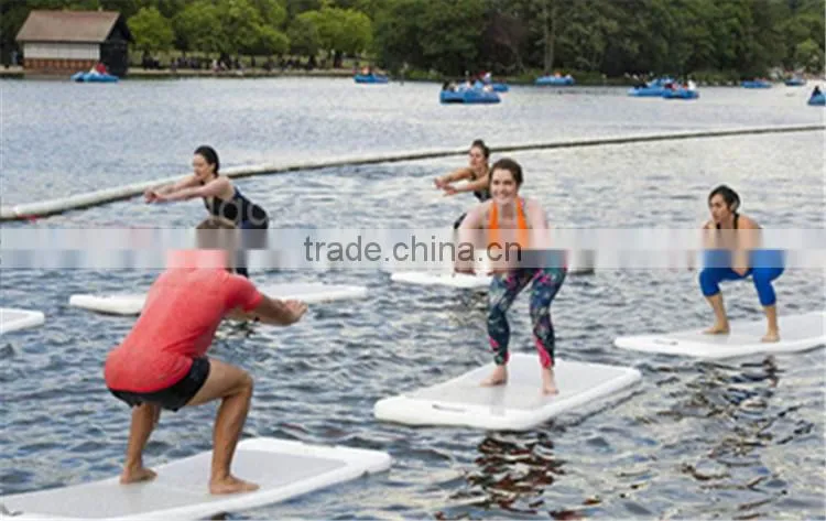 Body Fitness Exercise Folding Mini Air Track Floating Yoga Mat