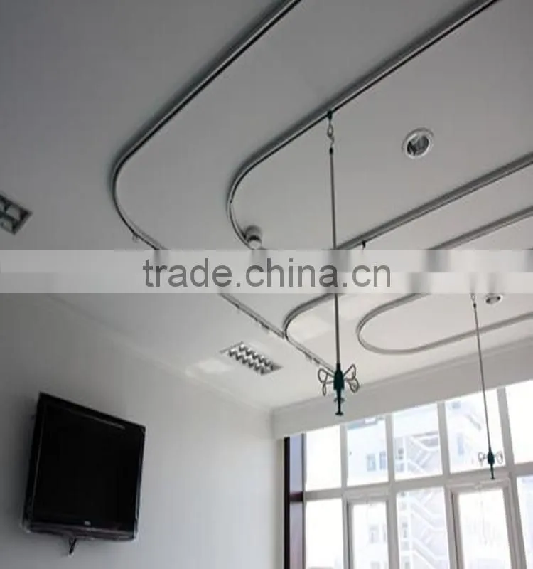 Anodized bending types of aluminum truck curtain rails