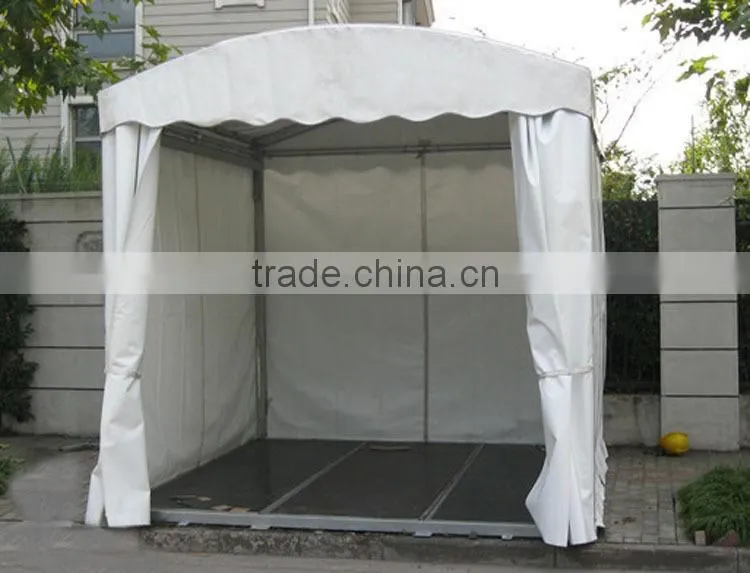 Best security durable small waterproof PVC curve tent for sale