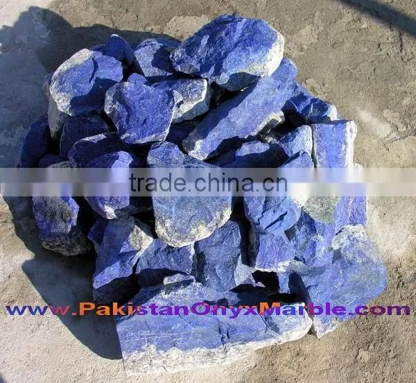 NATURAL COLOR ROUGH LAPIS LAZULI FROM AFGHANISTAN