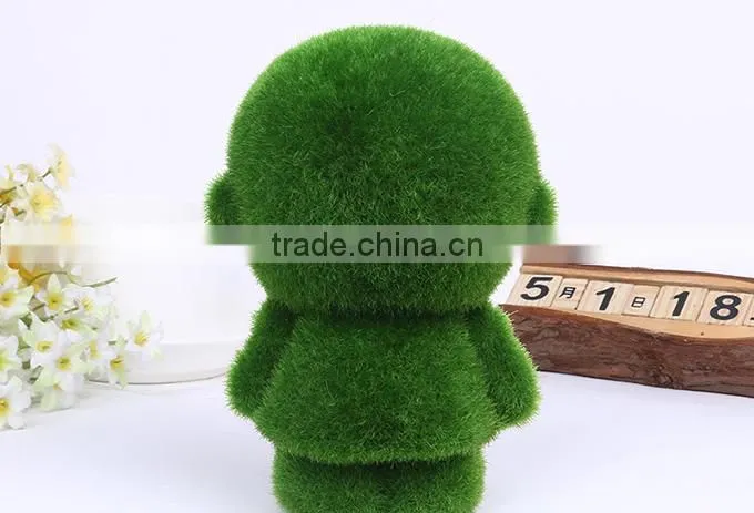 Artificial flocking bubble doll bouquet decor accessories