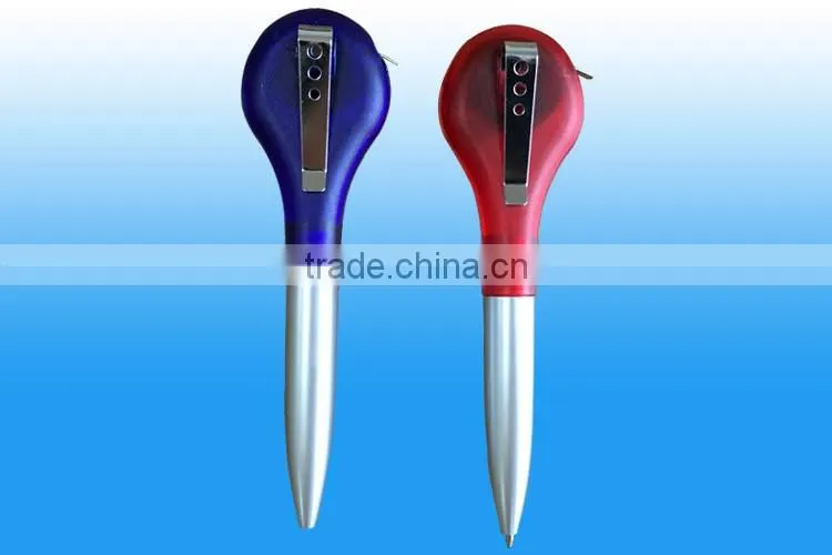 New design 2 in 1 multi-functional promotional tape measuring souvenir ballpoint pen