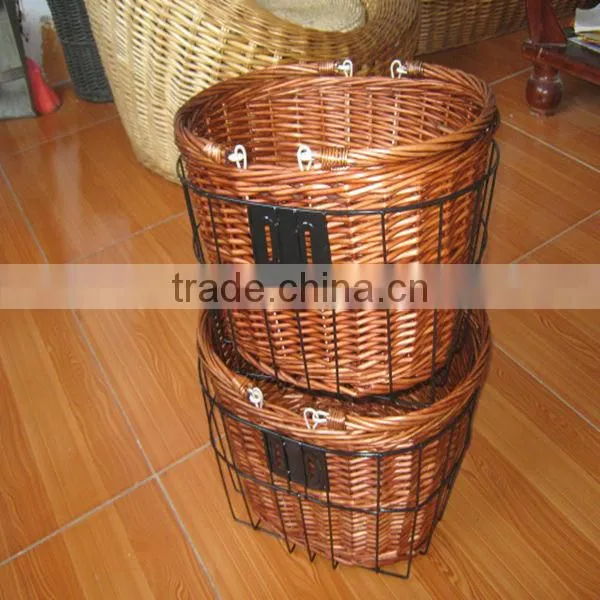 Cheapest Bicycle Basket Dog Bike Basket Wicker bike dog Basket bicycle dog basket