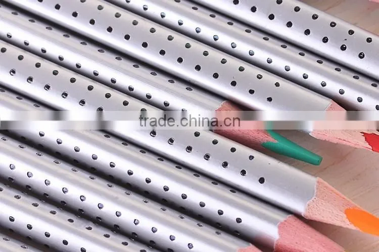 Factory Wholesale High Quality 72pc Metal Box Wooden Water Color Pencil Set