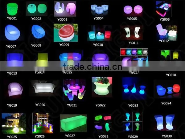 waterproof IP 65 LED cube/led stool/led nightclub furniture