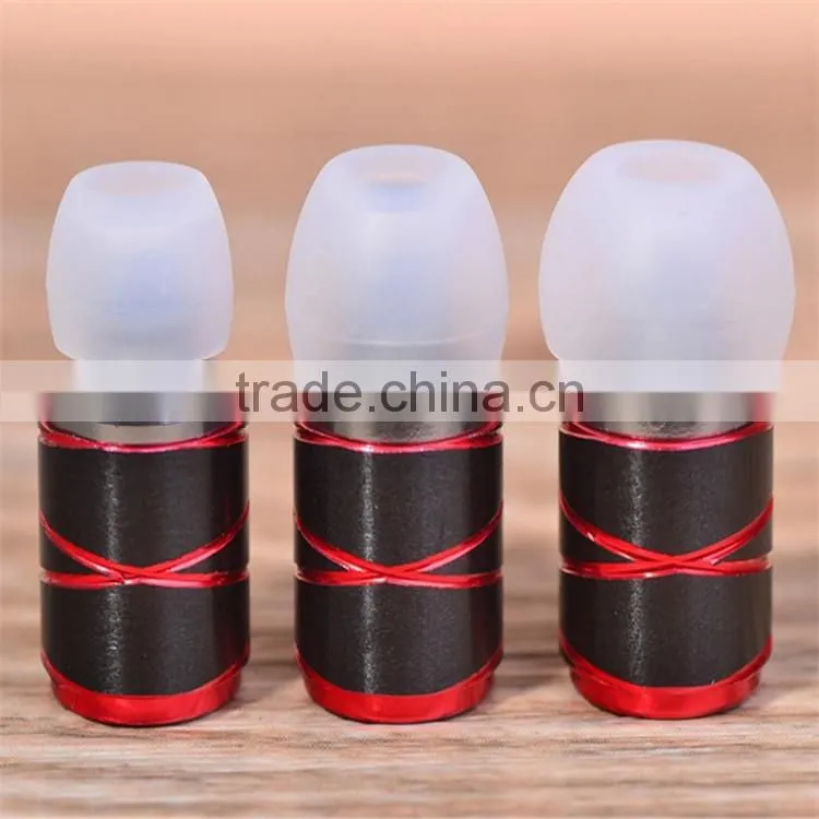 2015 new in-ear high quality silicone earphone cover transparent earphone cover