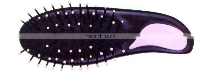 plastic cushion hair brush