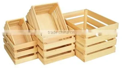 Manufacture natural wood box for storage for ZL-001