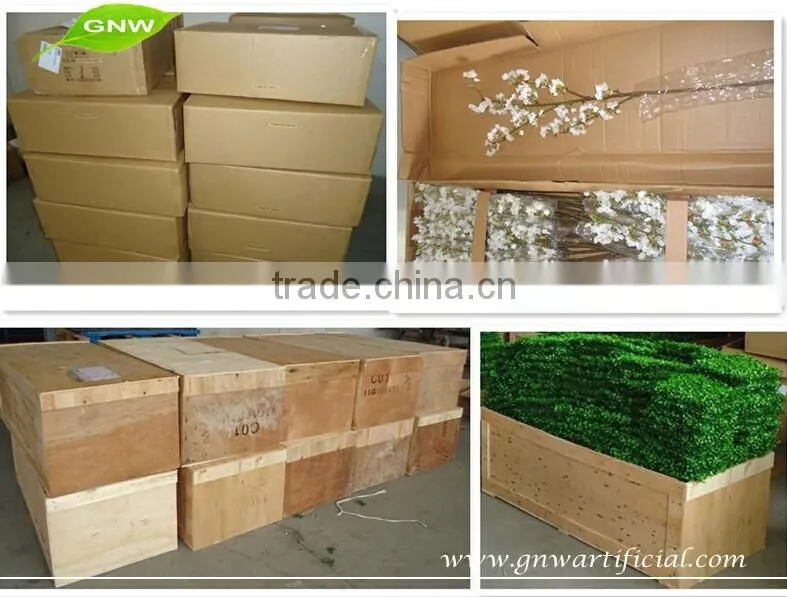 GNW FLV14 Selling Fake Leaf Popular House Designs in Green Vine Leaves
