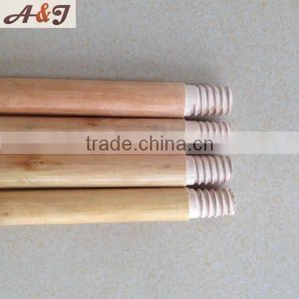 1 time varnished wooden broom handle with American thread and color cap