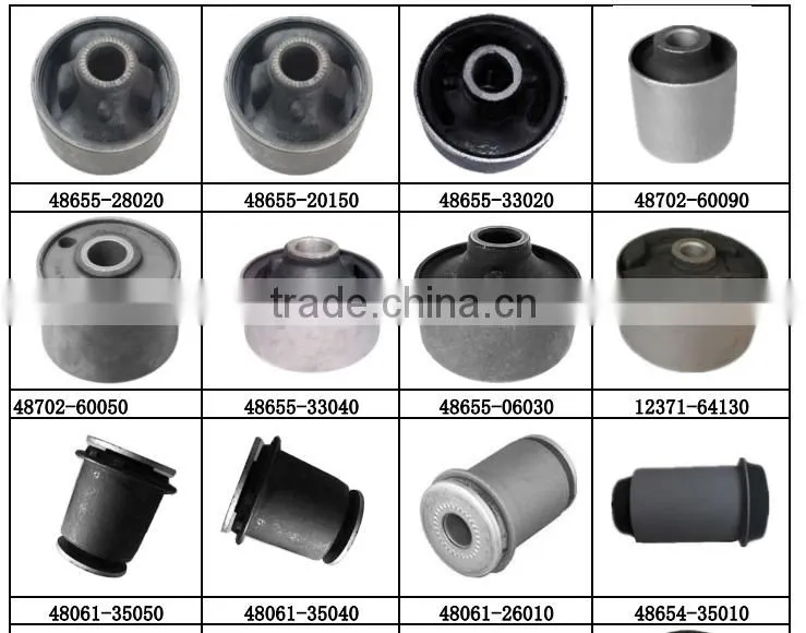 Toyota rubber parts