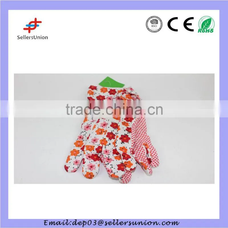 printing garden glove