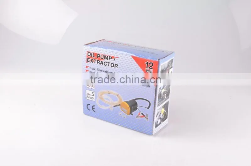 S80357 12V 5A Oil/Diesel Fluid Extractor Electric Transfer Pump For Car/Motorbike