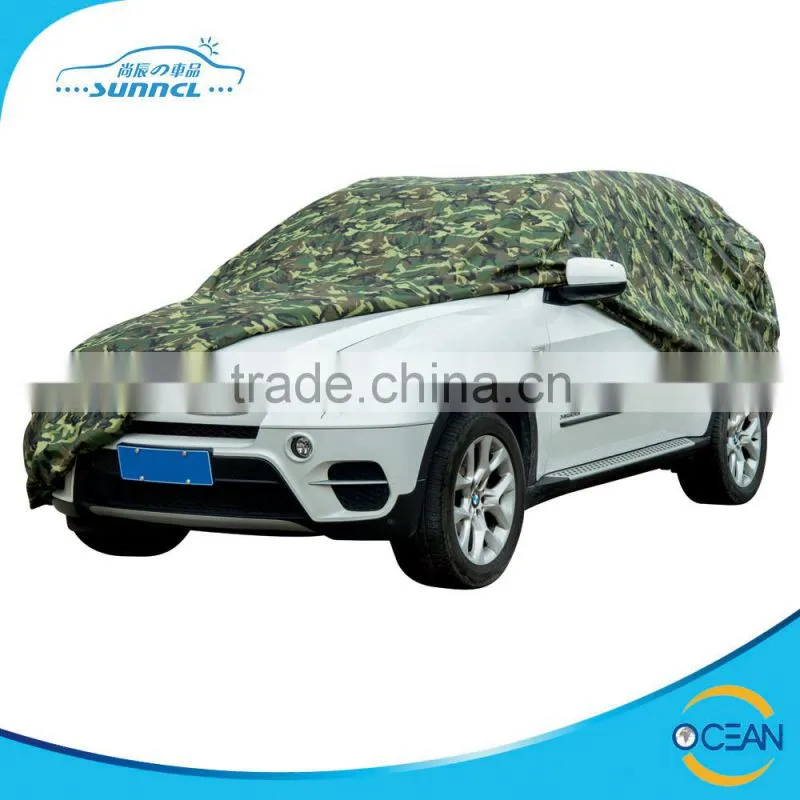 Camouflage Car Cover Supplied with Full Size S M L XL 2XL 3XL or Customized