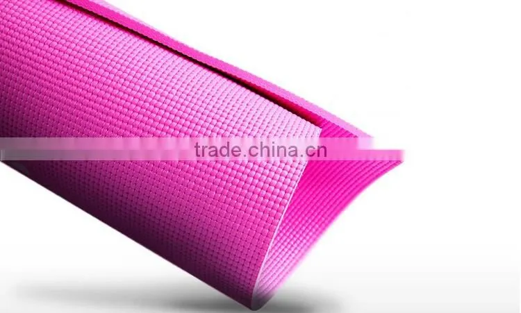 Wholesale ECO anti-slip PVC Yoga Mat For Fitness