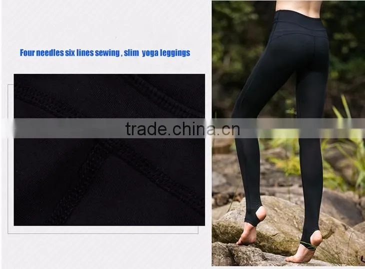 2016 basic fittness yoga pants tank top sets