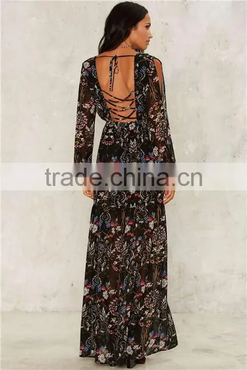 2017 Modern fashion printed girls dress names with pictures for summer