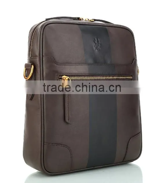 2017 New Models Brand handbag Men's Genuine leather handbag
