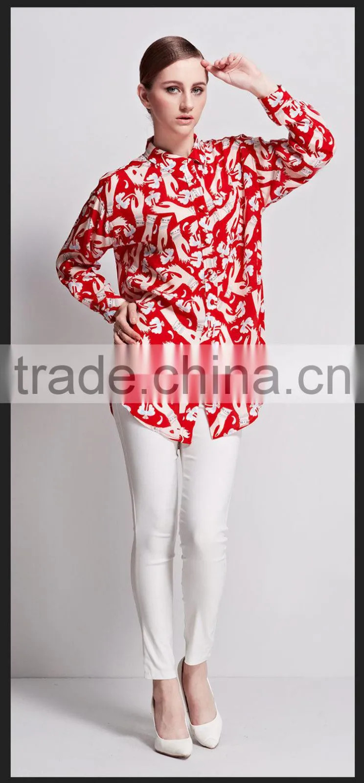 Woman clothes 2015 ladies clothes shirt dress