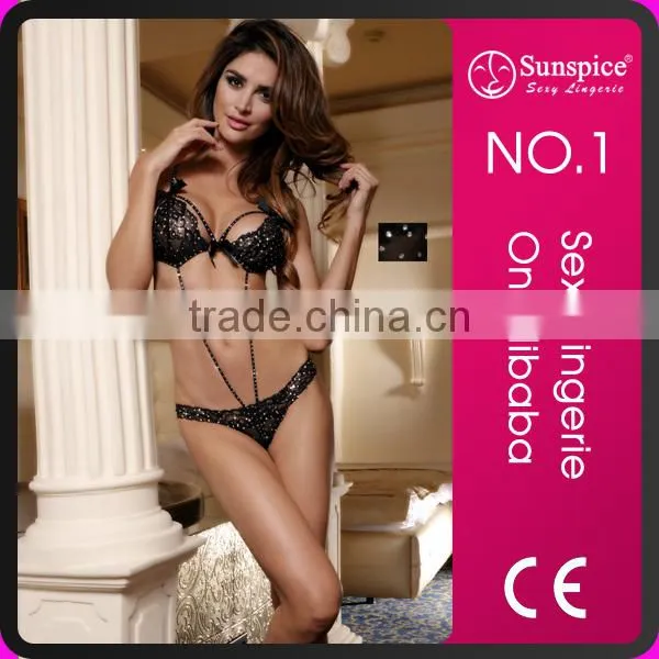 Luxury Drilling Sexy Underwear Lady Underwear with Hole