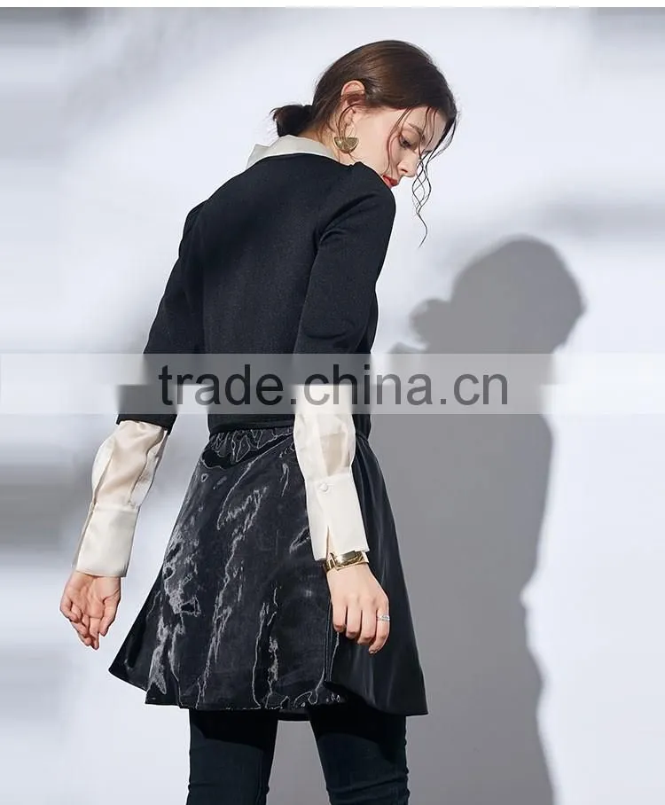 Maxnegio wommen coat autumn 2017 zipper coat fashion coat