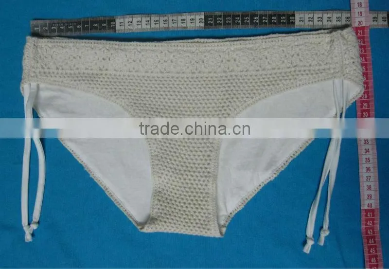 cotton crochet women's panties