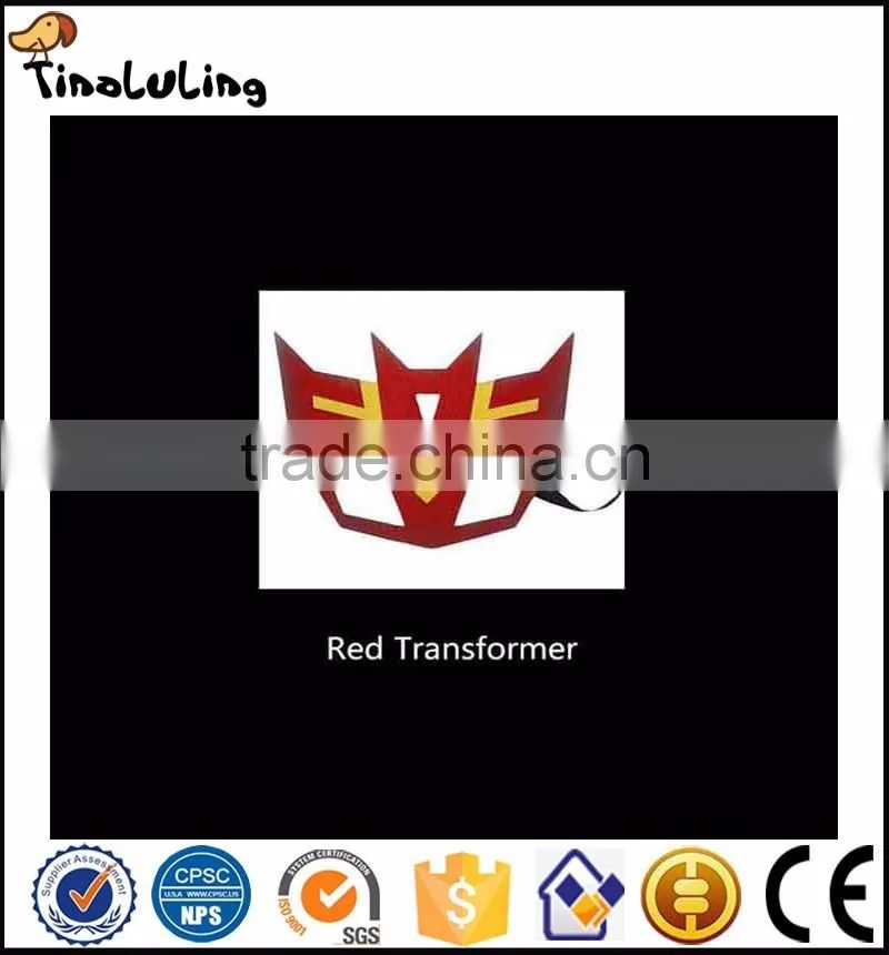 The new masquerade masks children cartoon Transformers mask