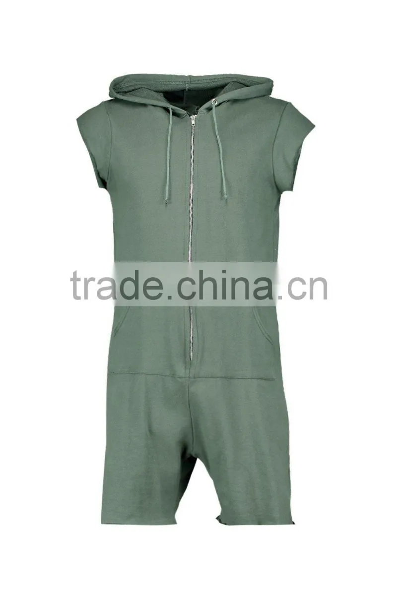 New in tracksuit for men army green short sleeves suits custom your own