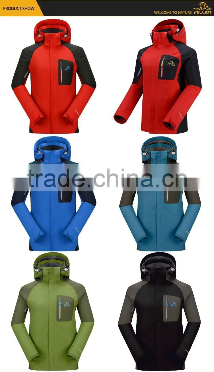 High Quality Waterproof Polyester Custom Winter Man Outdoor Jacket