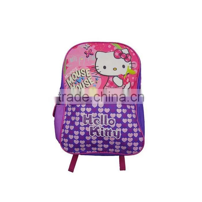 Good Price Cartoon Car School Bag Children