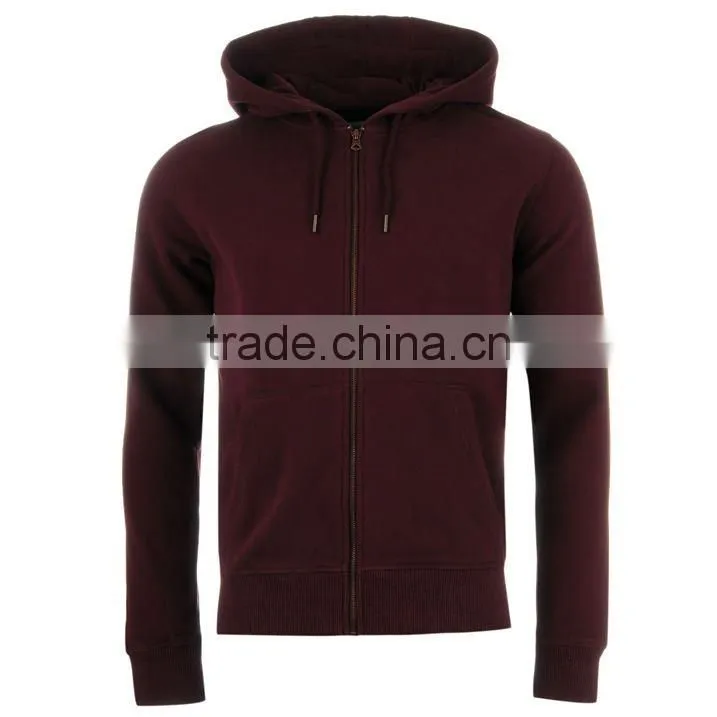 Men's Sports Hoodied Sweatshirt With Zipper