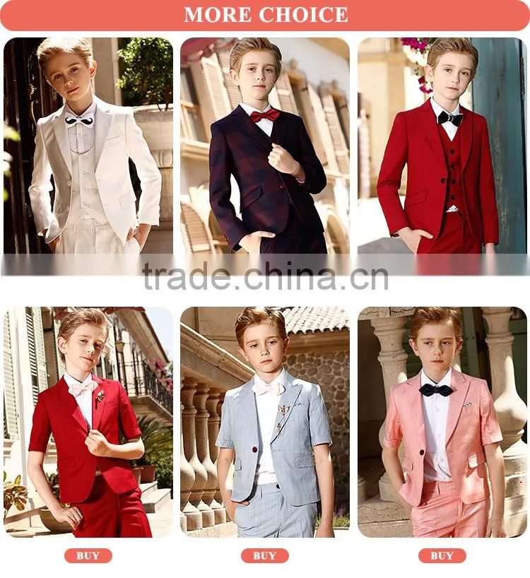 Kids sweat White Baby boys 3 PCS Suits for wedding