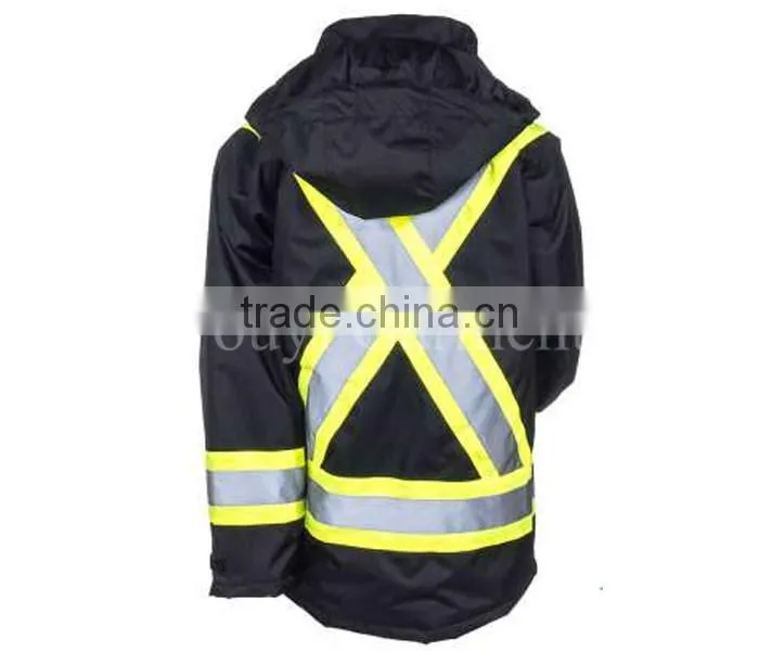 hi visibility flame resistant anti foul security uniform