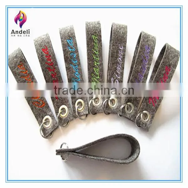 Eco-friendly Felt keychain,Wool felt keychain