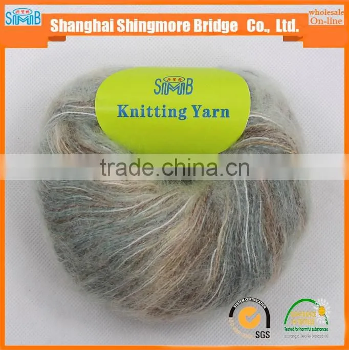 alibaba china textile yarn supplier hot wholesale oeko-tex standard quality mohair cone yarns for hand knitting mohair yarn