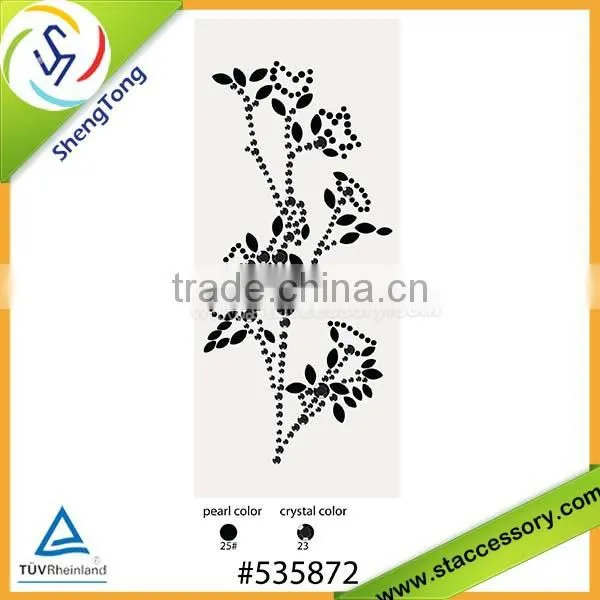 DIY new product half pearl sticker gem sticker