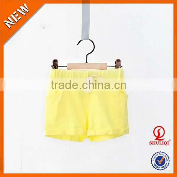 Wholesale children clothes ,custom kids shorts, kids unisex clothing 2016 H-480