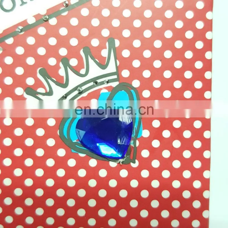 Promotional hardcover a5 diary / journal glitter notebook with led light