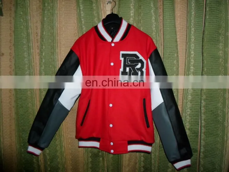 Top Latest Unisex Fashion Varsity Jacket - Light jacket - navy/white from Pakistan